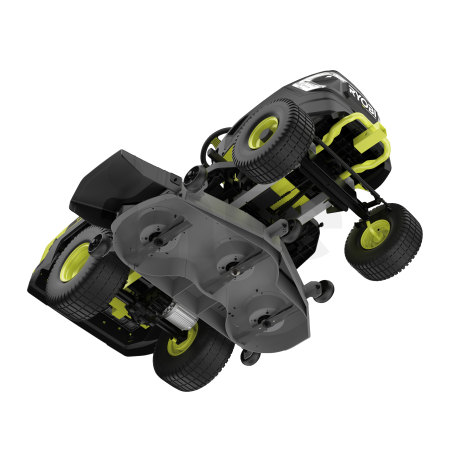 RYOBI RY72TMX117 72V Bezuhlíkový zahradní rider, šířka záběru 117 cm 5133006303
