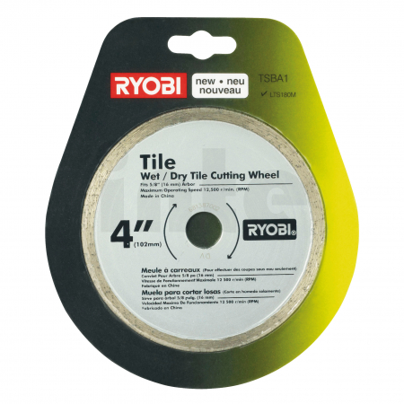 RYOBI TSBA1 102mm diamantový kotouč pro řezačku na dlažbu a obklady 5132002473