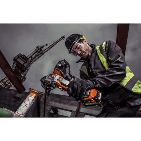 RYOBI BEWS 18-125BL 18V Bezuhlíková 125mm úhlová bruska s posuvným spínačem 4935464414