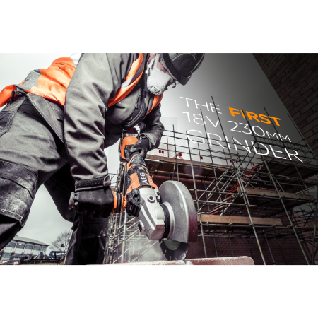 RYOBI BEWS 18-230BL 18V Bezuhlíková 230mm úhlová bruska 4935459735