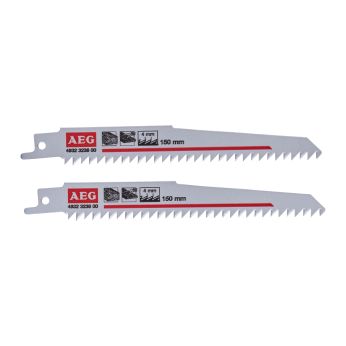 RYOBI Reciprocating Saw Blades For Wood/ Plastics/ Metal Na rychlé řezání dřeva a plastu, ponorné 6–100mm řezy 4932323800