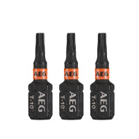 RYOBI AAK25 AEG Rázový šroubovací bit Ballistic 25mm TX10 – 3ks 4932479173