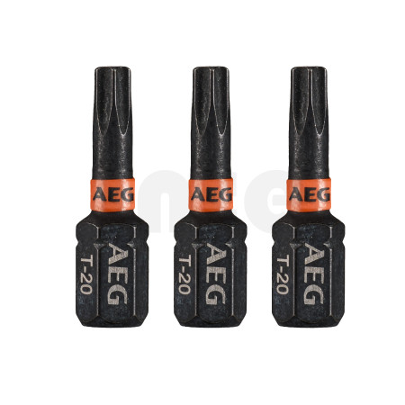 RYOBI AAK25 AEG Rázový šroubovací bit Ballistic 25mm TX20 – 3ks 4932479174