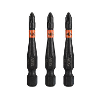 RYOBI AAK50 AEG Rázový šroubovací bit Ballistic 50mm PZ1– 3ks 4932479183