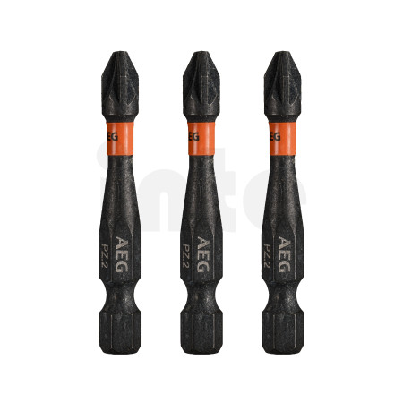 RYOBI AAK50 AEG Rázový šroubovací bit Ballistic 50mm PZ2– 3ks 4932479184