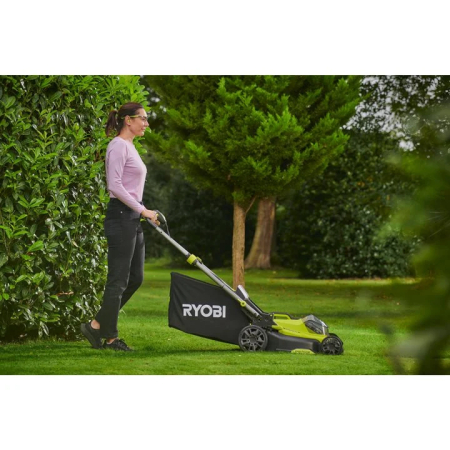 RYOBI RY18LMX40C-0 18V ONE+ Akumulátorová sekačka na trávu, šířka záběru 40 cm 5133006288