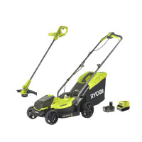 RYOBI OLM1833LT23A-140 18V ONE+ Akumulátorová sekačka na trávu, 33 cm a 18V ONE+  strunová sekačka, 23 cm 5133005885