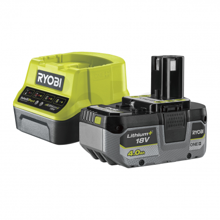RYOBI RC18120-140X 18V sada akumulátoru s nabíječkou (1x 4.0Ah) 5133005091