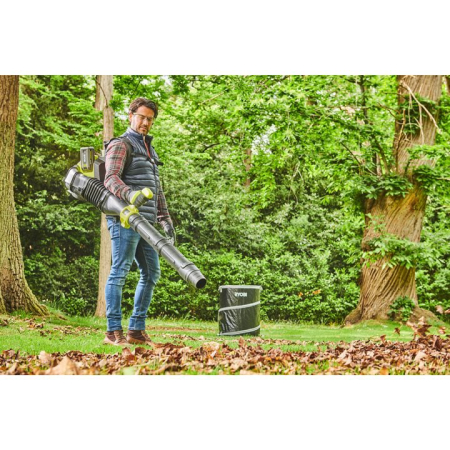 RYOBI RY36BPXB-0 36V Bezuhlíkový akumulátorový fukar na záda WHISPER 5133005947