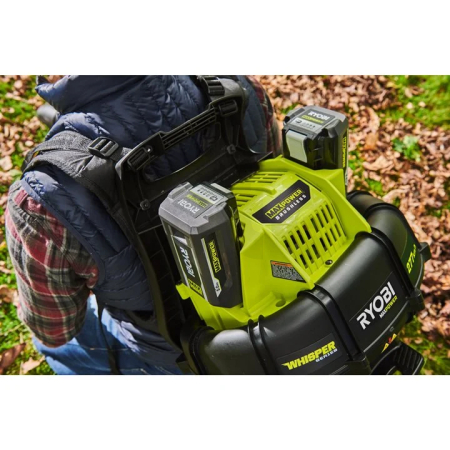RYOBI RY36BPXB-0 36V Bezuhlíkový akumulátorový fukar na záda WHISPER 5133005947