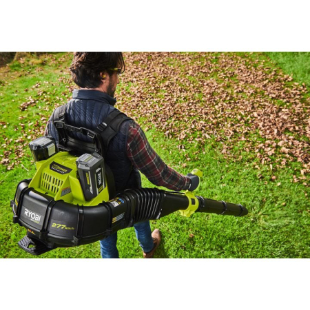 RYOBI RY36BPXB-0 36V Bezuhlíkový akumulátorový fukar na záda WHISPER 5133005947