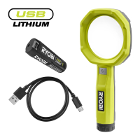 RYOBI RML4-120G 4V Akumulátorové zvětšovací světlo USB Lithium (1 x 2,0Ah) 5133006229
