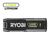 RYOBI RB420 2,0Ah Akumulátor USB Lithium 5133005882