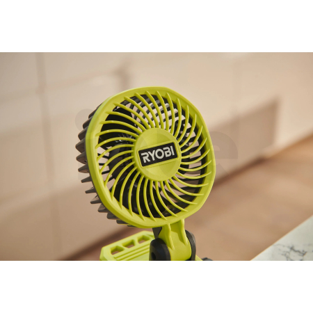 RYOBI RCF4-0 4V Akumulátorový ventilátor s klipsem USB Lithium 5133006130