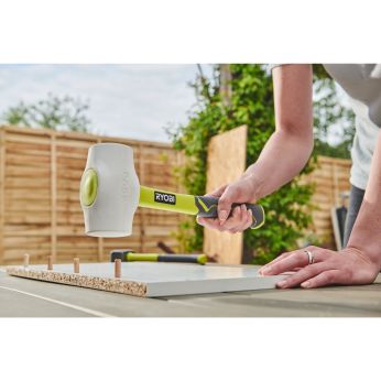 RYOBI RHHM450W Gumová palička 450 g, bílá 5132006042