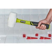RYOBI RHHM450W Gumová palička 450 g, bílá 5132006042