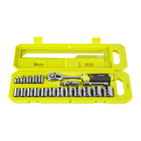 RYOBI RHRS20PC 20-dílná 3/8” sada ráčny a nástrčných klíčů 5132006069
