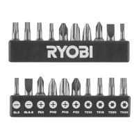 RYOBI RHSDSM11PC 11-ti dílná sada šroubováků mix 5132006227