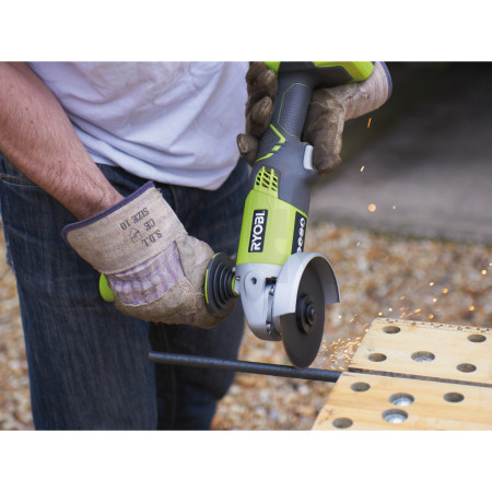 RYOBI R18AG 18V ONE+™ úhlová bruska 115mm (1x 4,0 Ah) 5133006908