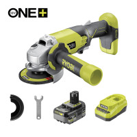 RYOBI R18AG 18V ONE+™ úhlová bruska 115mm (1x 4,0 Ah) 5133006908
