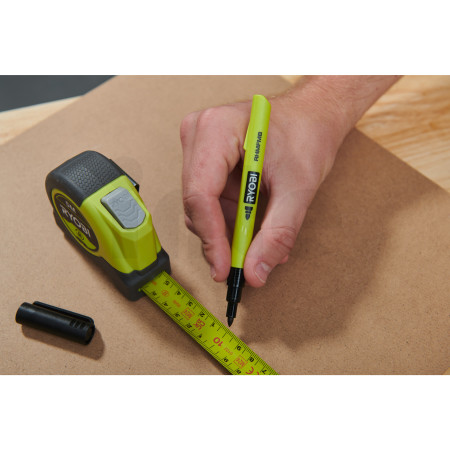 RYOBI RHMFM Černý popisovač s tenkým hrotem, sada 26 ks 5132006794