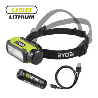 RYOBI RHT4 4V USB Lithium™ čelovka (1 x 2,0 Ah) 5133006810