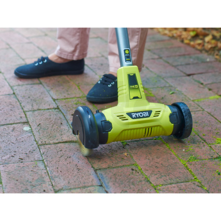 RYOBI RY18PCA 18V ONE+™ Akumulátorový patio čistič s drátěným kartáčem (1 x 4,0 Ah) 5133005425