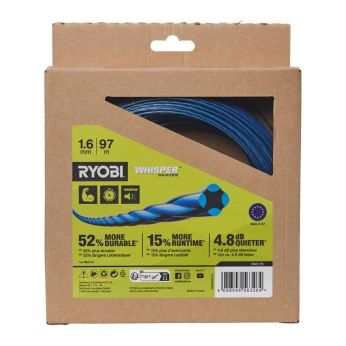 RYOBI RAC176 1,6mm Whisper struna 97m 5132006580