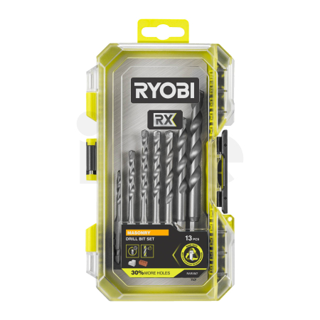 RYOBI RARXM7 RX sada vrtáků do zdiva, 7 ks 5132006640