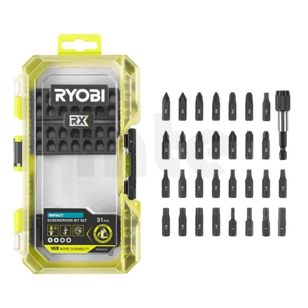 RYOBI RARXSD31 RX sada bitů, 31 ks 5132006637