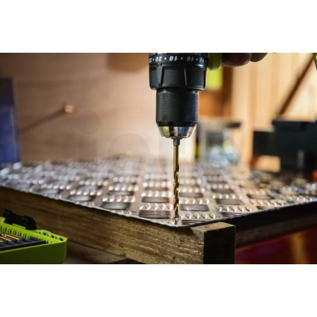 RYOBI RARXHGC10 RX sada kobaltových vrtáků do nerezu a oceli, 10 ks 5132006644