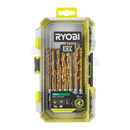 RYOBI RARXHG13 RX sada vrtáků do kovu, 13 ks 5132006643