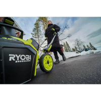 RYOBI RY18STX45A-240 Bezuhlíková sněhová fréza, šířka záběru 45cm, (2x4.0Ah) 5133006814