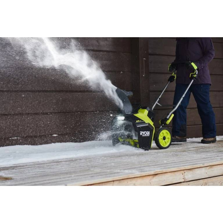 RYOBI RY18STX45A-240 Bezuhlíková sněhová fréza, šířka záběru 45cm, (2x4.0Ah) 5133006814