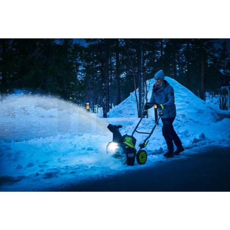 RYOBI RY18STX45A-0 Bezuhlíková sněhová fréza, šířka záběru 45cm, 5133006813