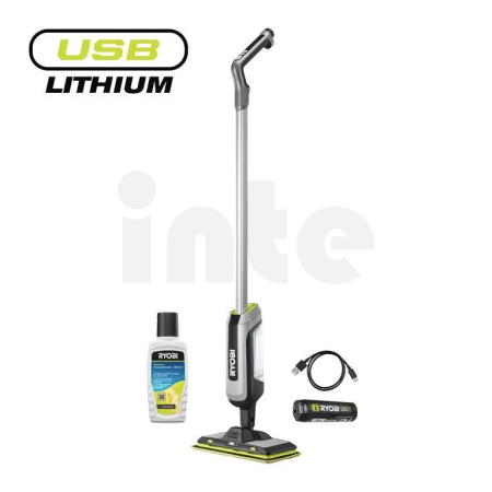 RYOBI RSM4-120G 4V USB Lithium Akumulátorový vibrační mop s rozprašovačem (1x 2,0 Ah) 5133006688