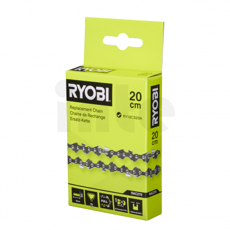 RYOBI RAC270 8"/20cm řetěz do kompaktní řetězové pily 5132005416