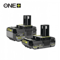 RYOBI RB18242X Sada akumulátorů 18V Lithium+ 1 x 4,0 Ah & 1x 2,0 Ah 5133005509