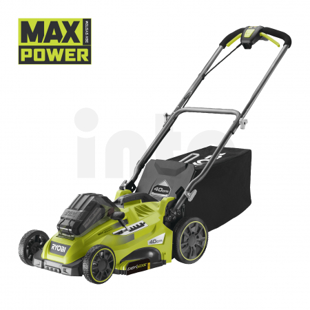 RYOBI RLM36X41HPG 36V Akumulátorová travní sekačka s Power Assist, šířka záběru 40cm (1x 6.0Ah) 5133005544