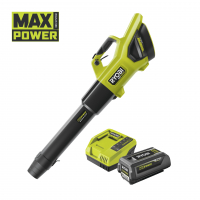 RYOBI RY36BLXB MAX POWER bezuhlíkový akumulátorový fukar Whisper™ (1x 5.0Ah akumulátor) 5133005665