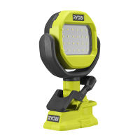 RYOBI RLCL18 18V Akumulátorové světlo s klipsem 5133005594