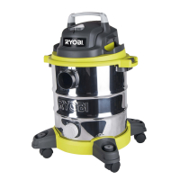 RYOBI RVC-1220I-G 1250W vysavač na suché a mokré čištění 5133004986