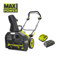 RYOBI RY36STX45A 36V Bezuhlíková sněhová fréza MAX POWER, šířka záběru 45cm (1x4.0Ah) 5133005724