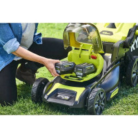 RYOBI RY36LMXSP46A-150 36V Bezuhlíková akumulátorová sekačka na trávu, šířka záběru 46 cm 5133004913