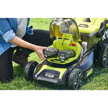 RYOBI RY36LMXSP46A-150 36V Bezuhlíková akumulátorová sekačka na trávu, šířka záběru 46 cm 5133004913