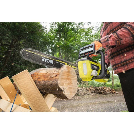 RYOBI RY36CSX40B-160 36V Bezuhlíková akumulátorová řetězová pila, délka lišty 40cm (1x6.0Ah) 5133004899