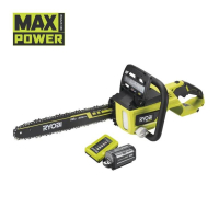 RYOBI RY36CSX40B-160 36V Bezuhlíková akumulátorová řetězová pila, délka lišty 40cm (1x6.0Ah) 5133004899