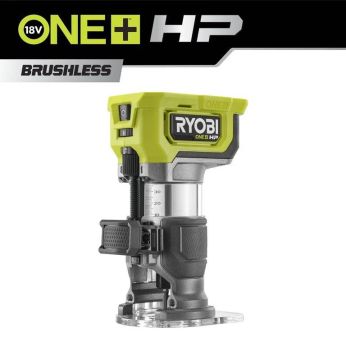 RYOBI RTR18C-0 18V ONE+ HP bezuhlíková akumulátorová horní frézka 5133006257