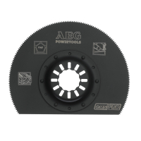 RYOBI Blades for Oscillating Tool Bimetalový zarovnávací kotouč. Aplikace: dřevo, kov, PVC. Ponorný řez do masivního dřeva. Zaro
