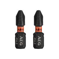 RYOBI AAK25 AEG Rázový šroubovací bit Ballistic 25mm PH2 – 2ks 4932479164